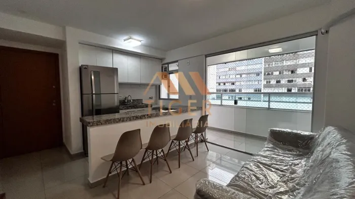 Apartamento 1 Quarto Mobiliado para locação no Centro de BH com Varanda