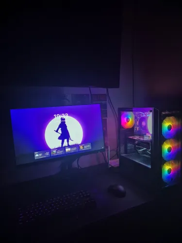 SETUP GAMER COMPLETO RTX 5060 + RYZEN 5 5500 + MONITOR 165HZ