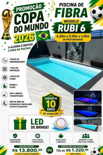 Fábrica de fibra em promoção