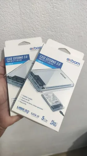 Case SSD HD externo 3.0 completo 