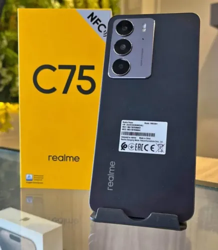 Realme C75 NFC 8/256GB- Novo, lacrado a Prova Dàgua