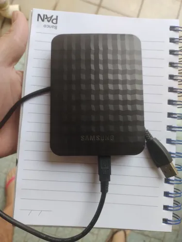 HD Externo 500GB Samsung USB 3.0 - Perfeito Estado e 100% Saudável (Com Teste)