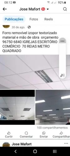 Forro modular  