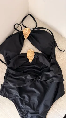 Maiô/ Body preto 