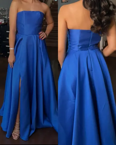 Vestido de festa de alta costura