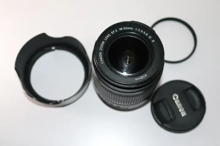 Lente Canon 18-55mm IS Mark II Completa