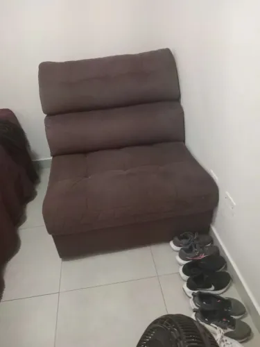Sofa tipo poltrona 1,20m de largura