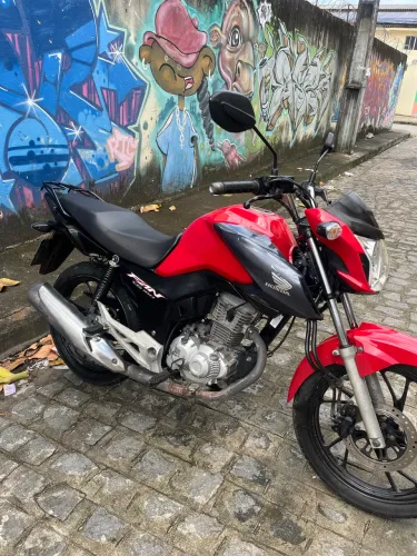 CG 160 Honda Vermelha 