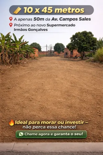 Terreno 400m2