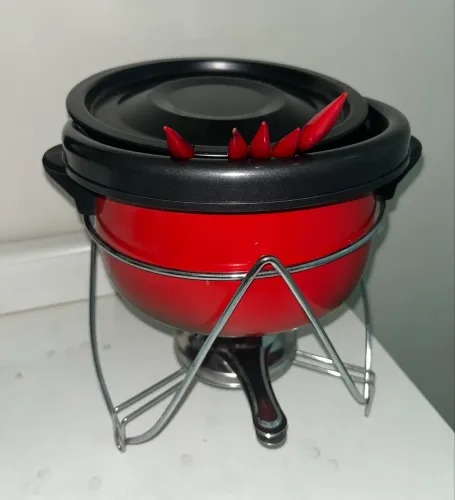 Panela Fondue Fonduezeira Kit Fondue