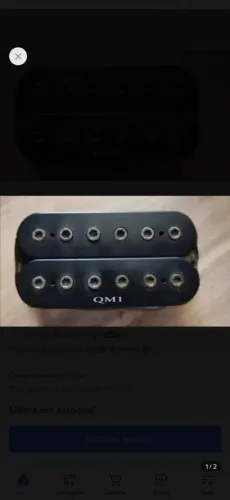 Captador Ibanez Qm1 Original, Retirado De Uma Ibanez S 540 (Usado)