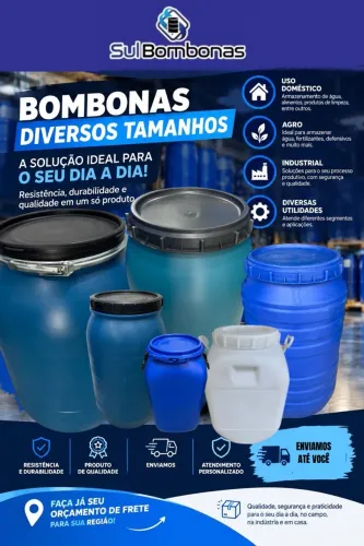 SUL BOMBONAS ESPECIALIZADA EM BOMBONAS PLÁSTICAS