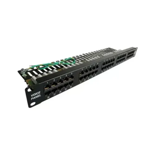 Voice Panel 1u 50 Portas Cat3 Furukawa 35030301