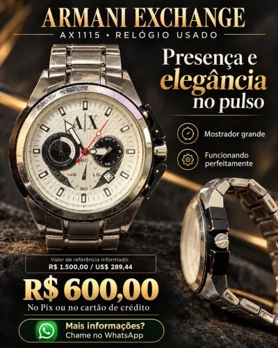 Relógio Armani Exchange