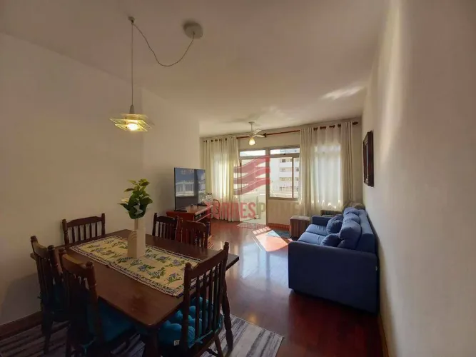 Apartamento à venda e locação 2 quartos com varanda vista mar no bairro Gonzaga Santos/SP