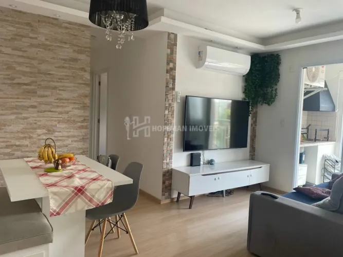 Apartamento com varanda gourmet à venda, 02 dormitórios e 02 vagas no Bairro Santa Paula