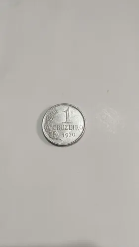 Moeda 1 cruzeiro 1970