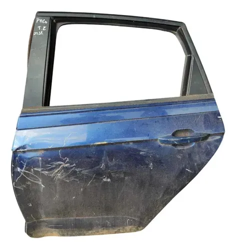 Porta Traseira Esquerda Volks Polo 2018 2019 2020 Traseira Esquerda 1