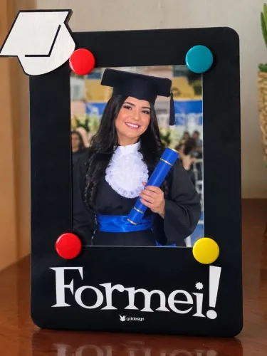 ? **PORTA-RETRATO DE FORMATURA - ATEMPORAL!**