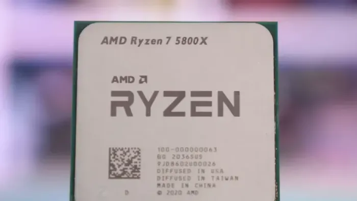 Processador AMD Ryzen 7 5800X AM4 8 Nucleos 16 Threads 4.7GHz PCIe 4.0 Gamer