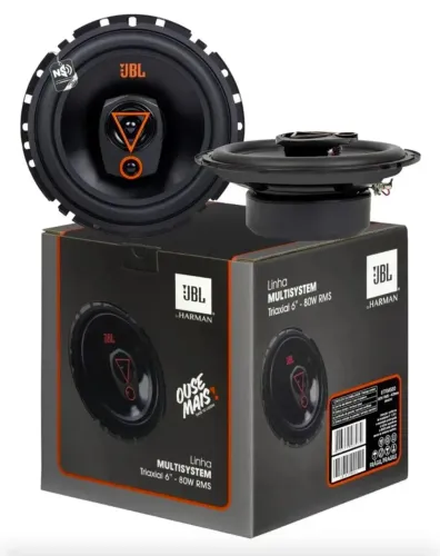 Par Alto Falante Jbl Multisystem rms80 Triaxial 6, 5 e 4 Polegadas