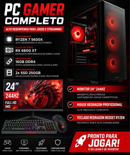 Pc gamer completo