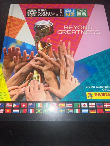 Album da copa feminino 2023 (incompleto)