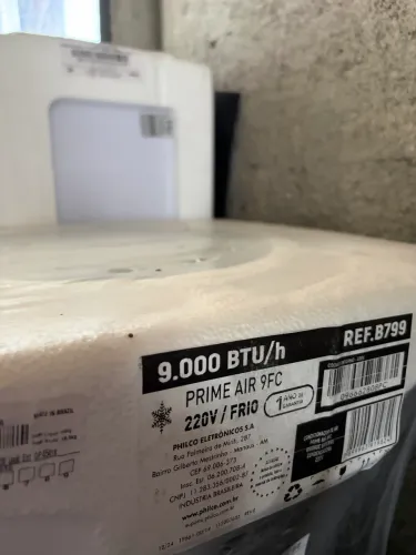 Ar condicionado Prime Air Inverter 9000BTUs - Britânia 