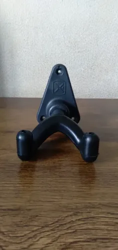 Suporte de Parede Emborrachado para Violão Guitarra Baixo Ukulele