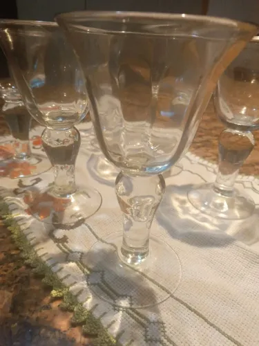 Taças de vidro