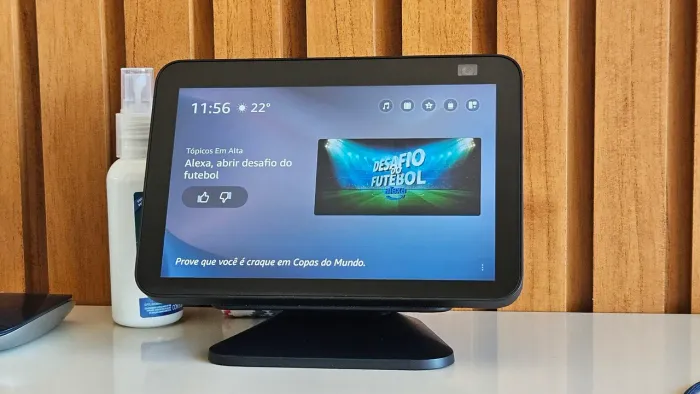 Echo Show 8 polegadas de 2a Geração Preta