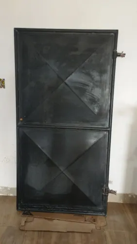 Portão chapa grossa