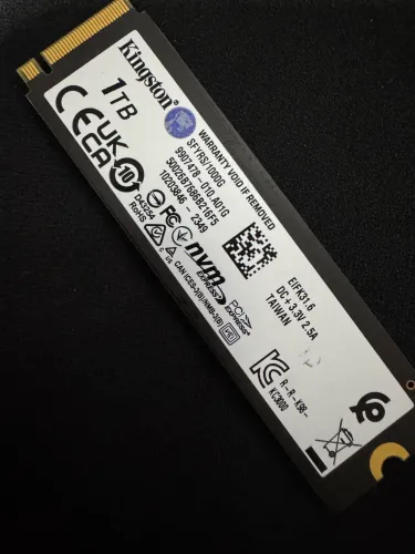 SSD NVMe Kingston Fury Renegade 1TB PCIe 4.0 7300MB/s