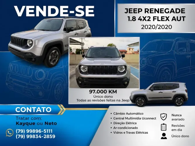 Jeep Renegade 1.8 4X2 Flex 16V Aut. 2020