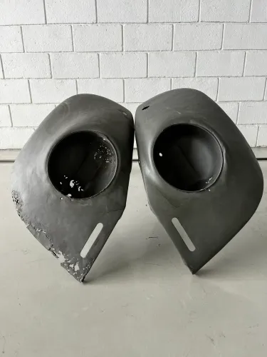 Paralamas Dianteiro Olho de Boi para Fusca 70,  71 e 72.