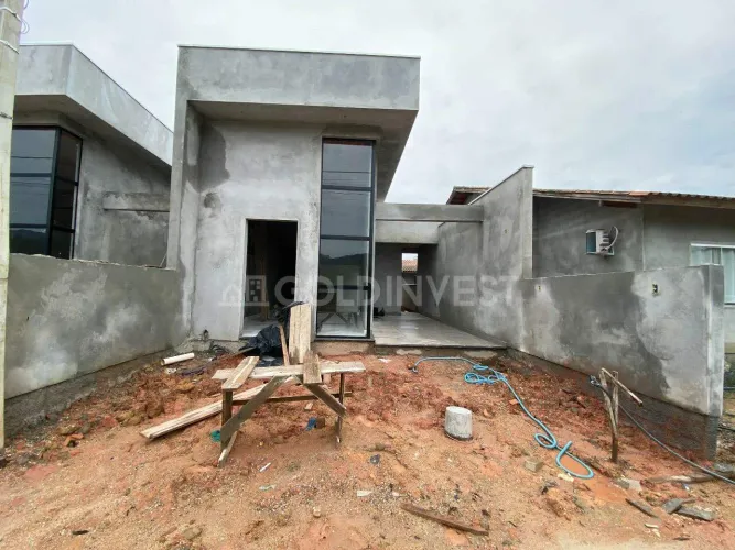 Casa com 2 quartos (1 suíte) no Bairro Lageado Baixo-Guabiruba!!!