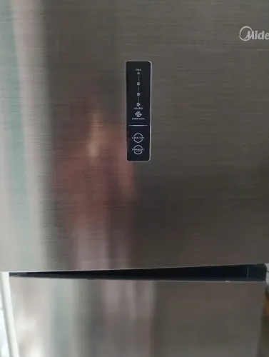 Refrigerador Midea inox 347l