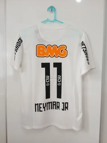 Camisa Retrô do Santos Titular 11/12 Neymar Jr/11 Tam. P (Nova)