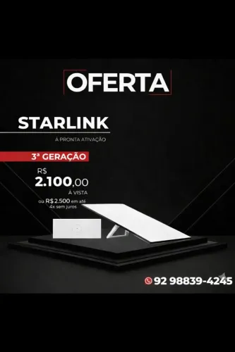 Starlink Stantard - Pronta entrega