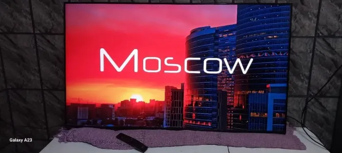 Tv Smart Samsung 55 4k Inteligencia Artificial Comando de Voz Aleva Bordas Infinita