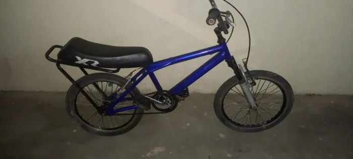 Bicicleta BMX Aro 20 Azul.