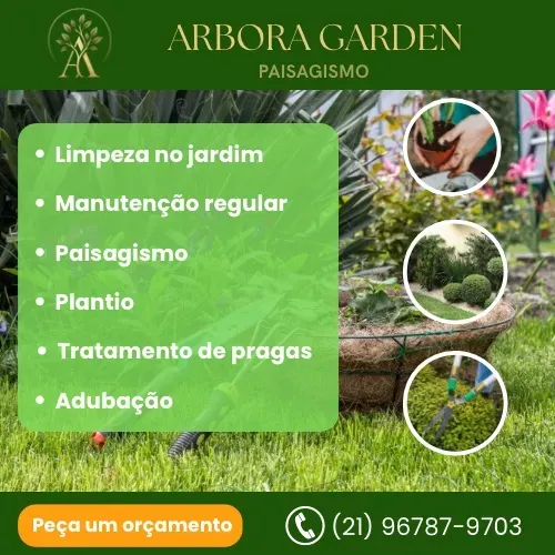 Jardinagem e paisagismo! 