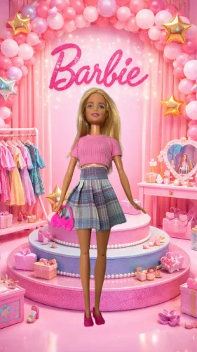 Barbie fashionista - play line (lote)
