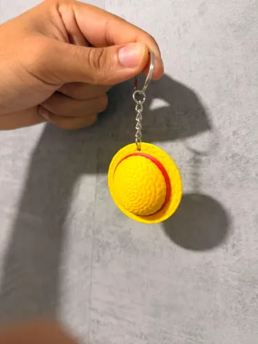 Chaveiro Chapéu de palha do Luffy - One piece