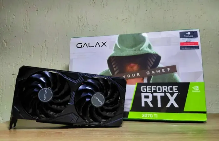 Nvidia GeForce RTX 3070 Ti 8GB GALAX - Seminova com caixa
