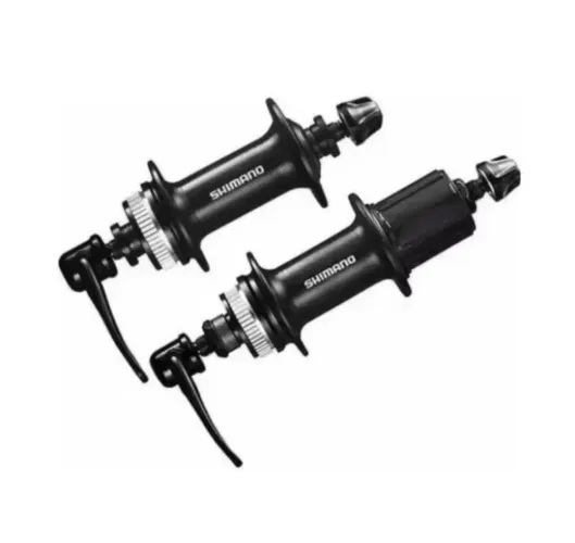 Par de cubos Shimano tx505
