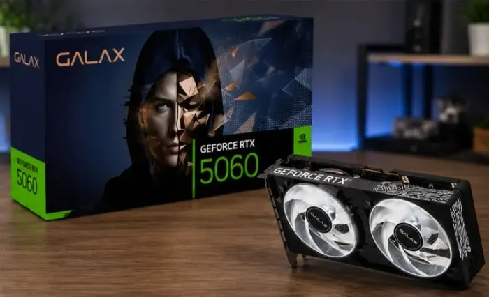 ? RTX 5060 GALAX 8GB GDDR7 - NOVA E LACRADA