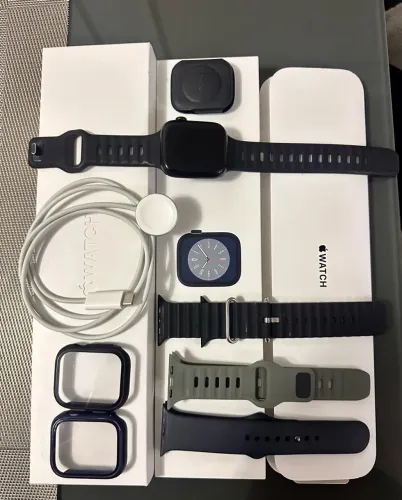 Apple Watch Preto 45mm séries 8.
