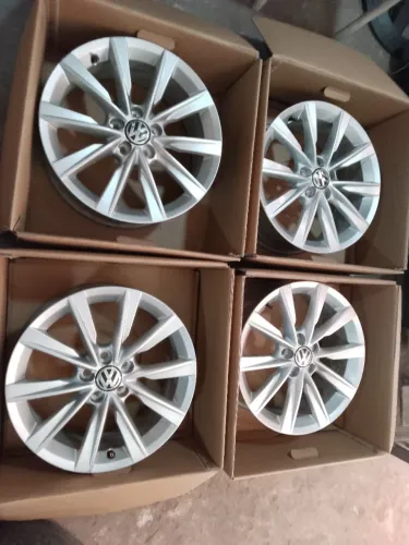 Rodas aro 17 tala 7 original Volkswagen embuchadas 5 x 100