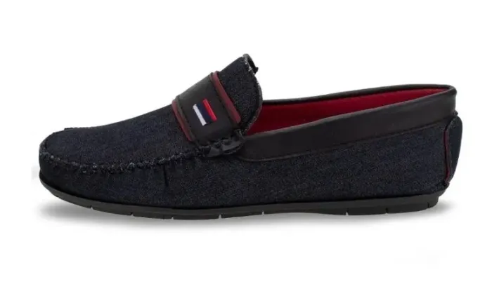 Mocassim Tommy Hilfiger masculino jeans/azul